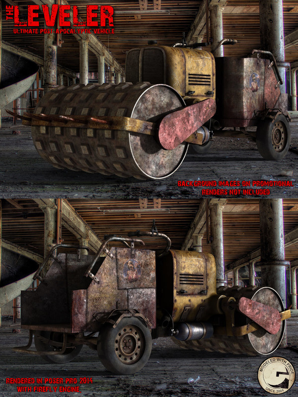 LEVELER - Post apocalyptic vehicle LEVELER - Post apocalyptic vehicle