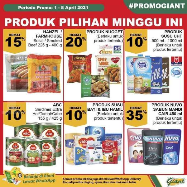 Katalog Promo Giant 1-8 April 2021 
