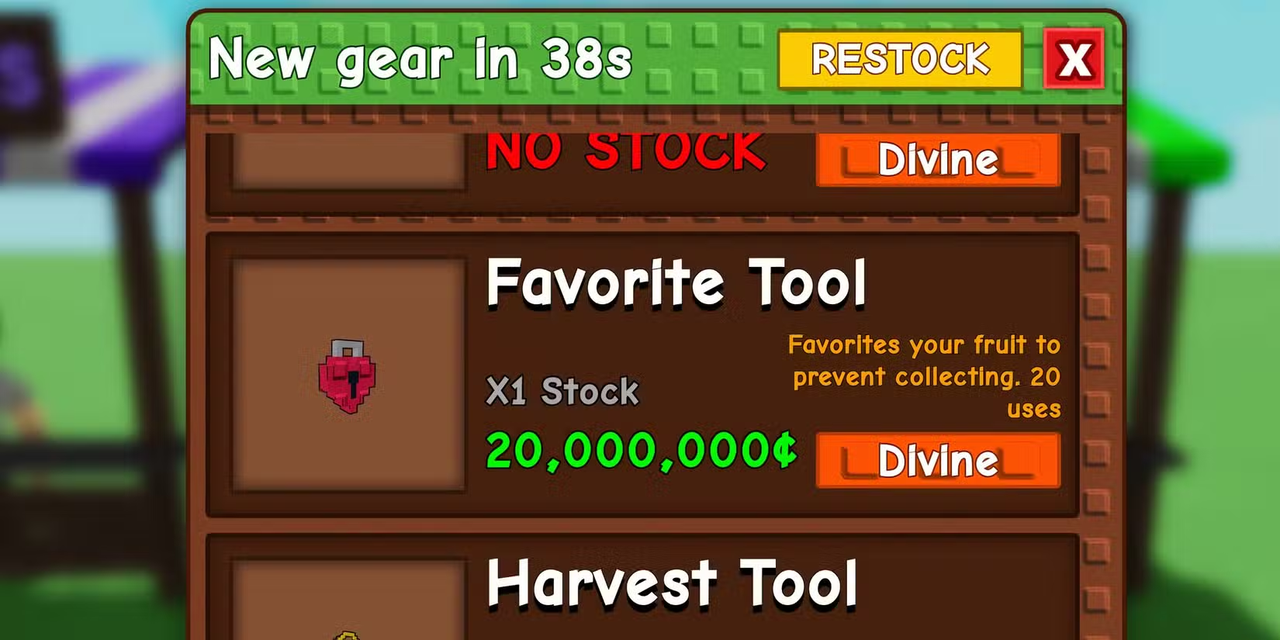 Roblox Grow a Garden: Cómo evitar vender las frutas más valiosas por accidente image.png
