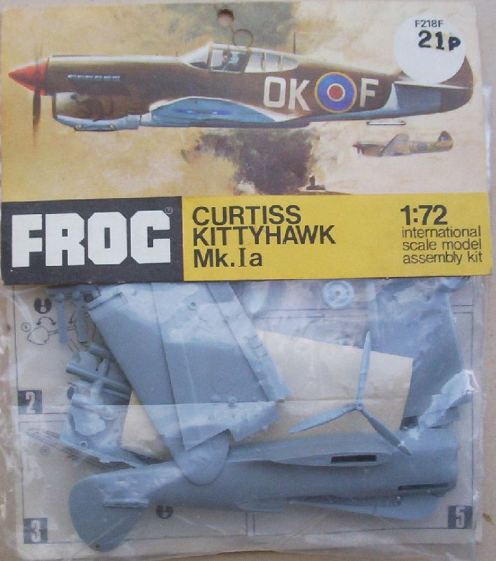 Frog 72 Curtiss Kittyhawk Mk.Ia