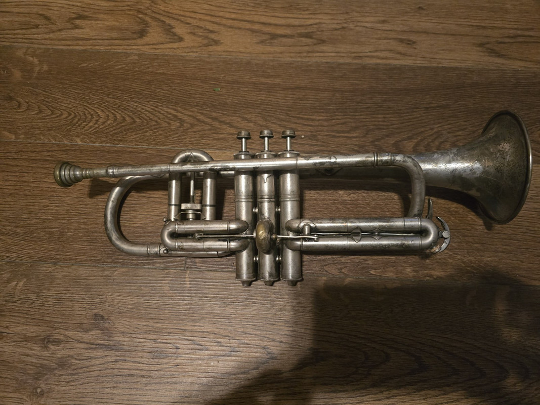 CONN 1914 NEW WONDER 80A TRUMPET sn 140380 (2)