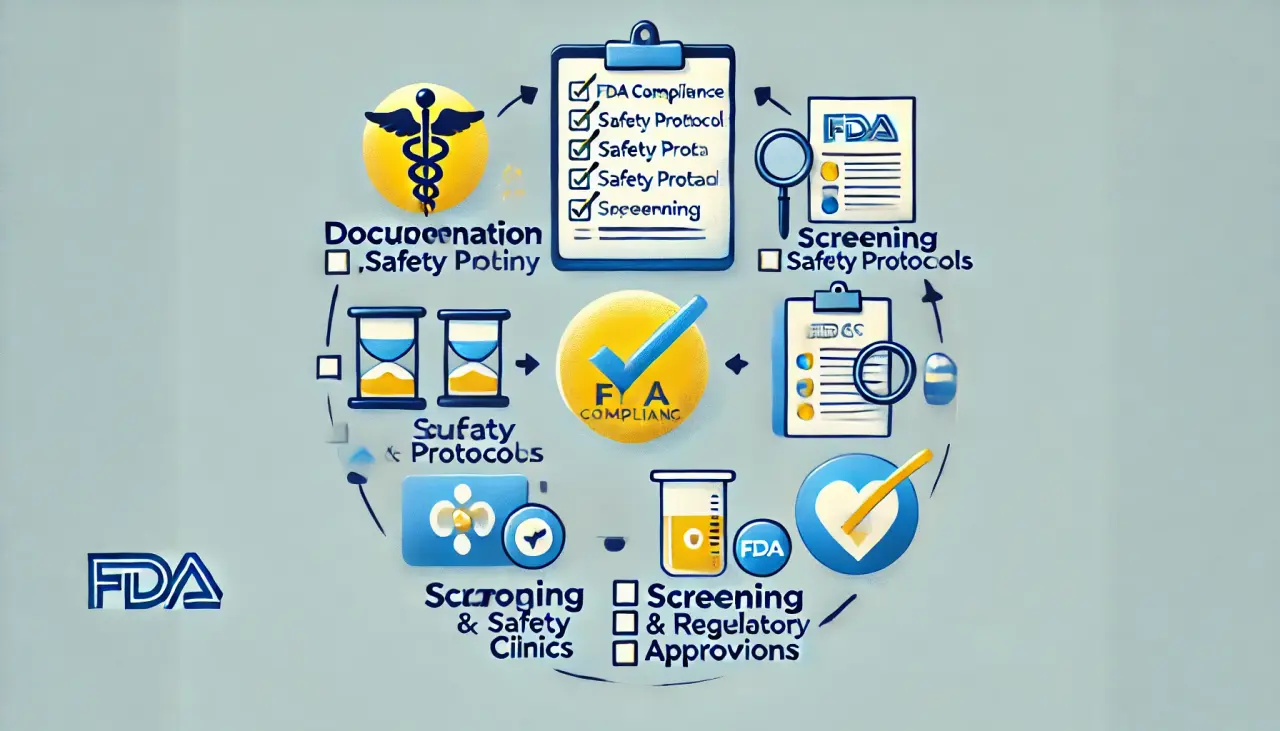 FDA ensuring safety of reproductive materials, surrogacy safety regulations.