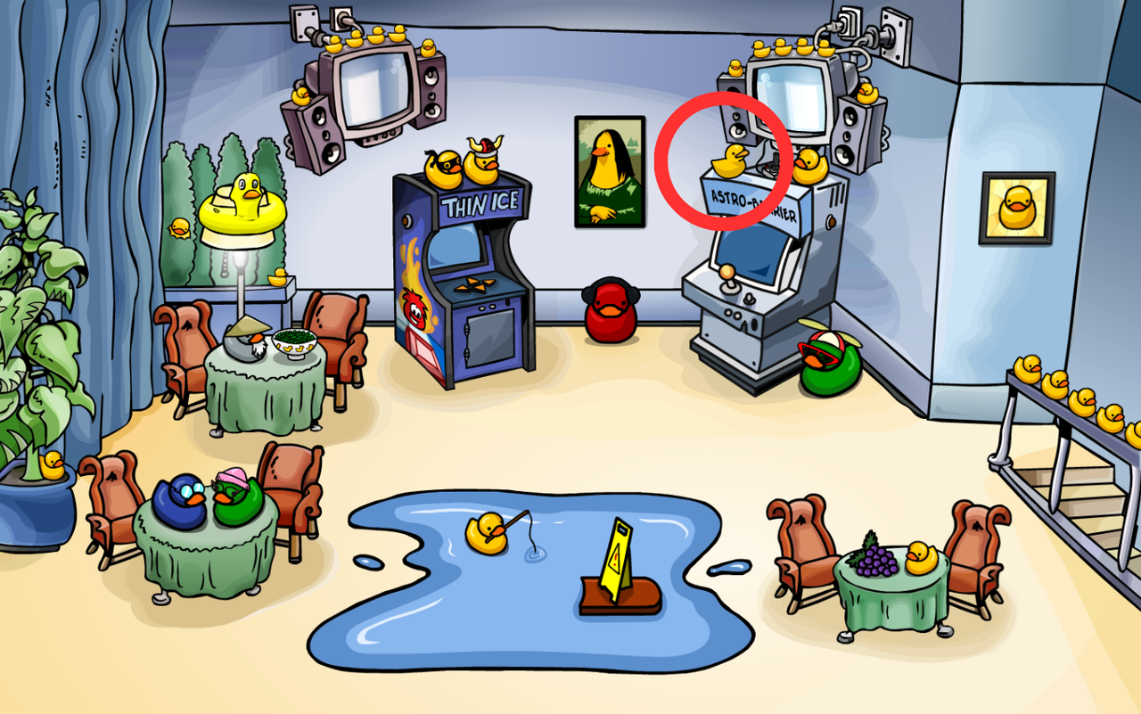 CPJourney April Fools 2026 Party Transformation Guide- Rubber Penguin Transformation Location