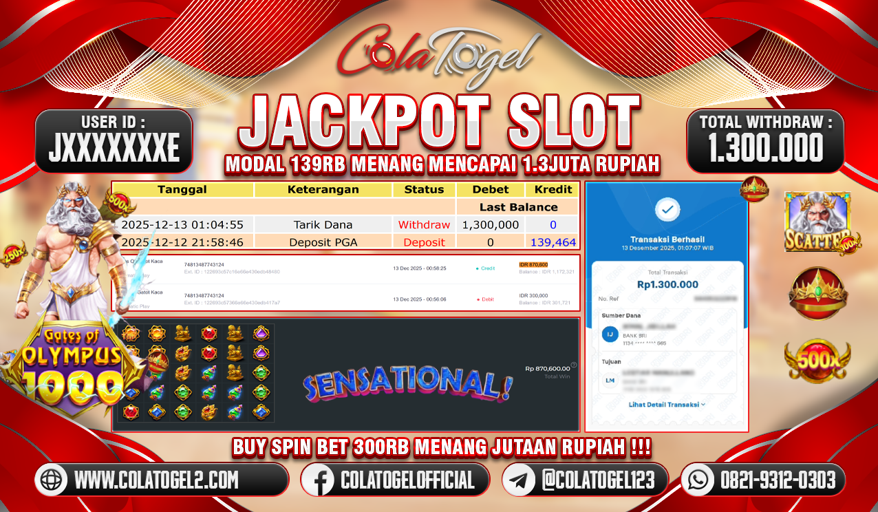 JACKPOT SLOT GACOR!!