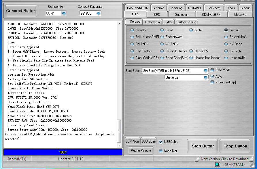ENES R15 Mini Read Info & Format Via Miracle Thunder