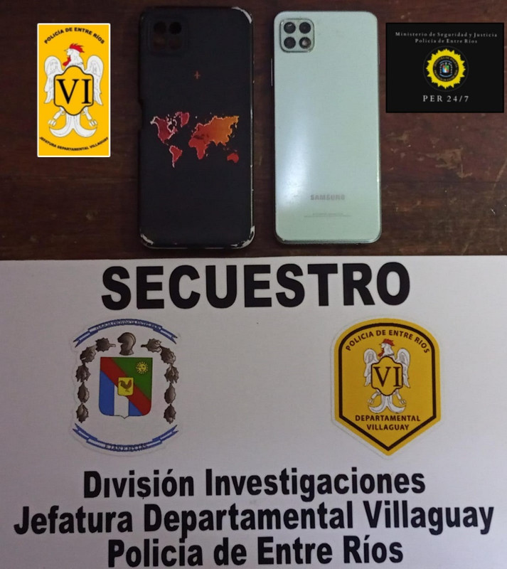 POLICÍA DE VILLAGUAY: RECUPERÓ UN TELÉFONO CELULAR QUE HABRÍA SIDO SUSTRAÍDO