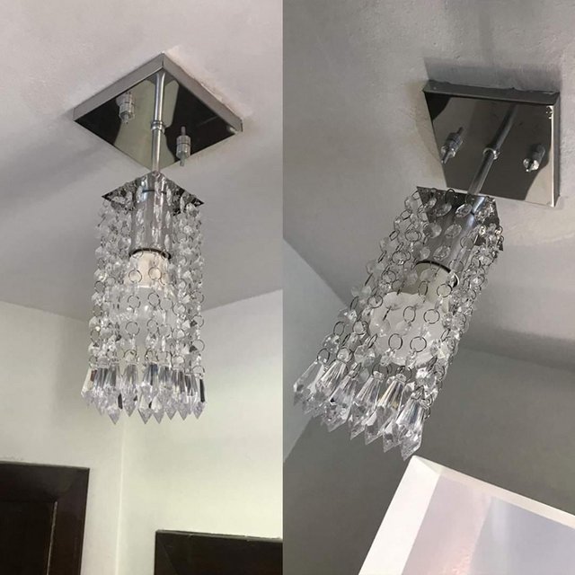 Lustre Clearcrillic Cristal Acrílico Quadrado Perfeito – MARRYLUZ