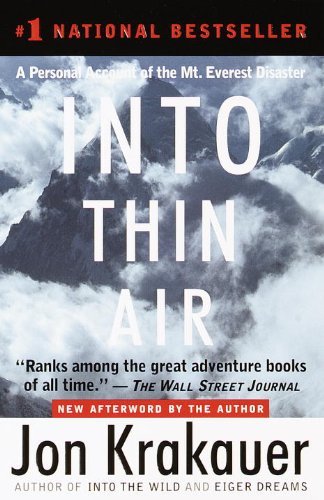 Book Review Into Thin Air by Jon Krakauer