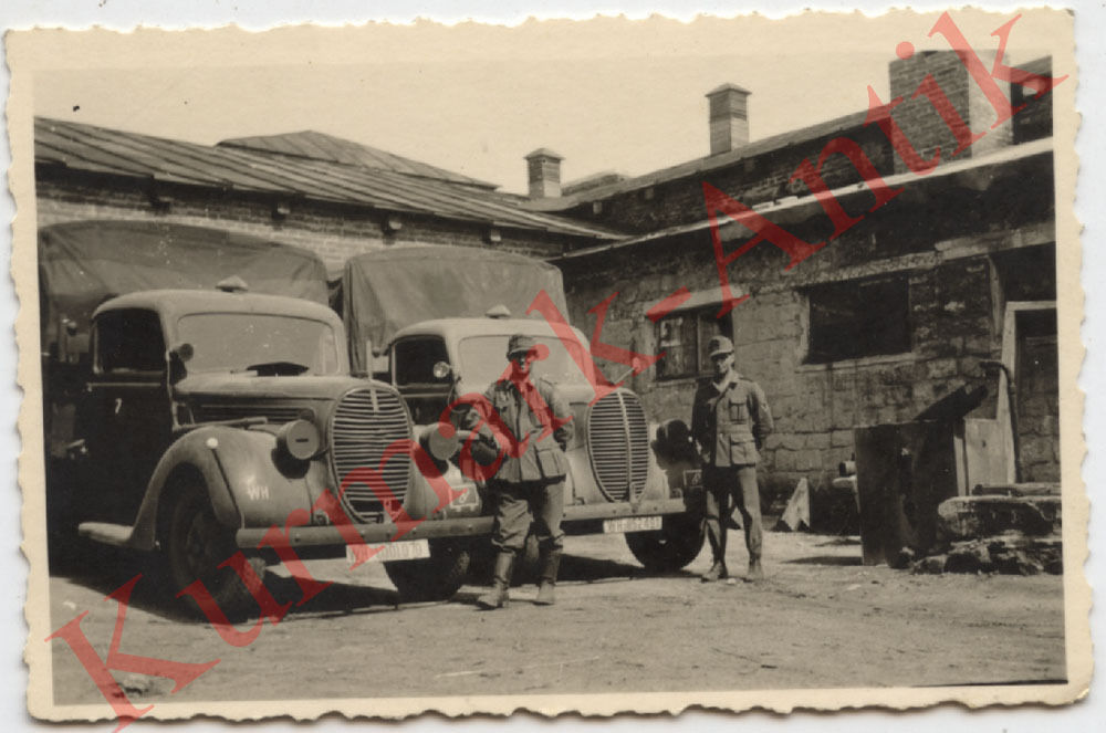 Foto Wehrmacht Russland Südfront Krim LKW Opel B