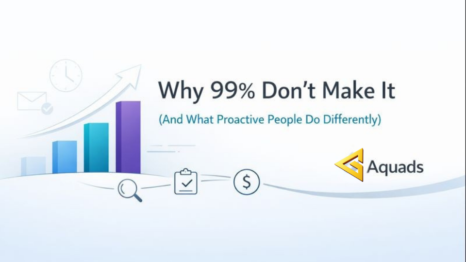 Why 99% Don’t Make It (And What Proactive People Do Differently)