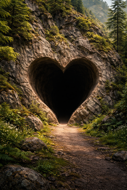 Hình dạng lối vào hang động cảnh quan