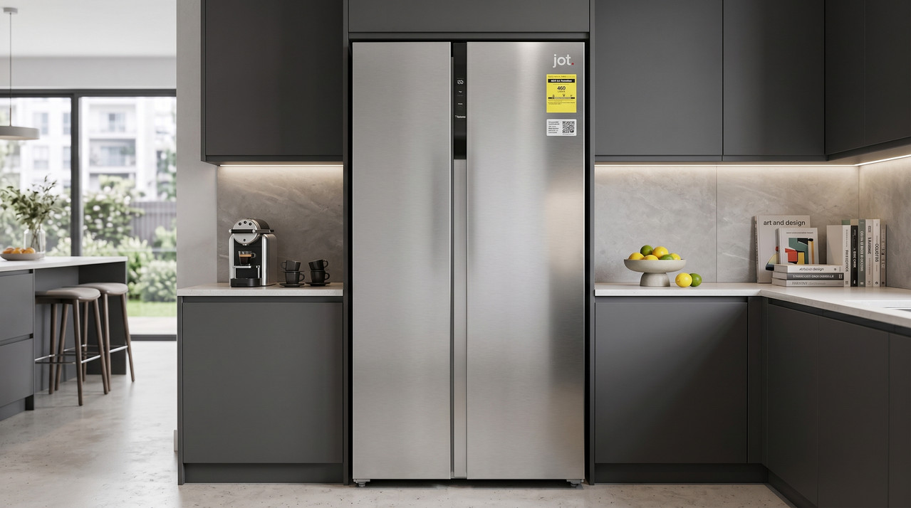 Refrigerador JEF JN19S 19 Pies Cúbicos Side by Side