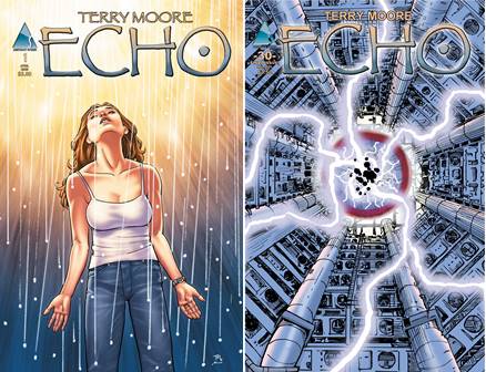 Terry Moore's Echo #1-30 (2008-2011) Complete