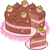 chocolate cake gif