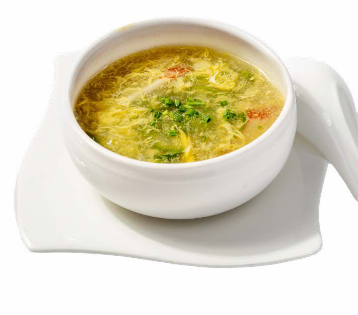 729. Zuppa asparagi e granchio