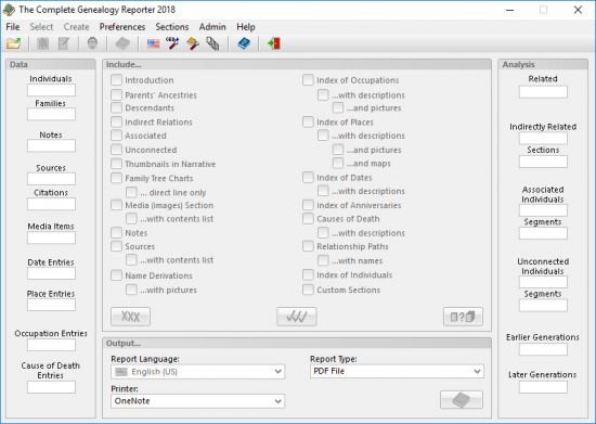 The Complete Genealogy Reporter / Builder v2018 Build 201013 Multilingual