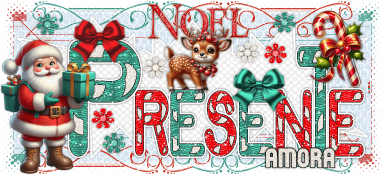 Presente Santa Claus amora