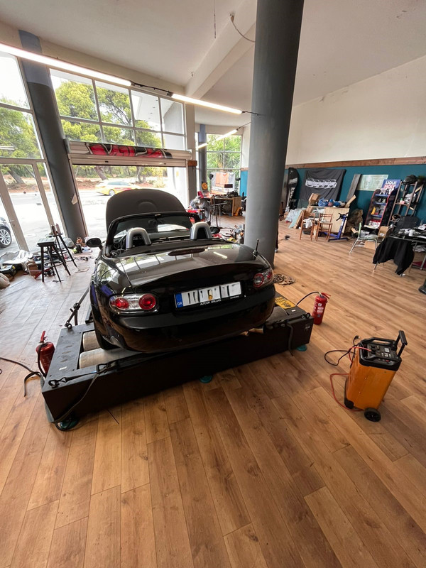 Mazda MX-5 NC 2.5 dyno 226hp DMS Tuned