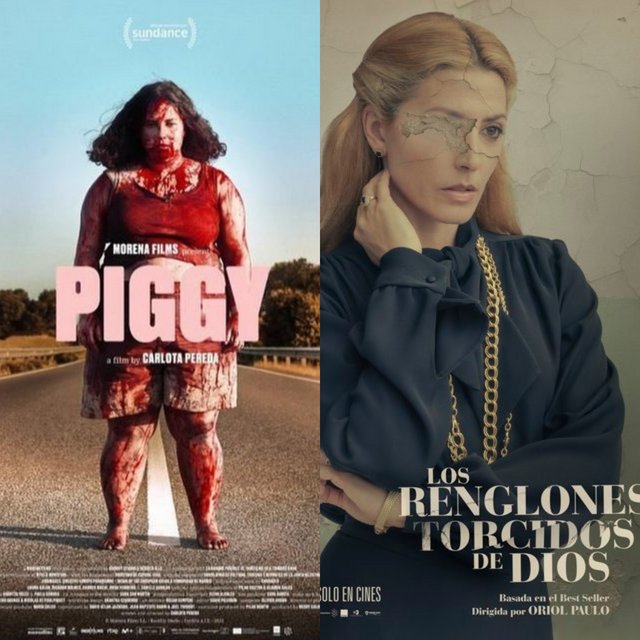 LAS PRIMERAS IMÁGENES DE LAS PELÍCULAS “CERDITA” Y “LOS RENGLONES TORCIDOS DE DIOS” SE VERÁN EN EL FESTIVAL LO QUE VIENE