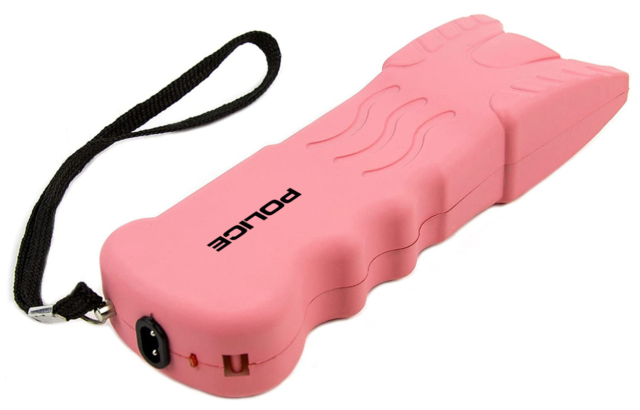 police-stun-gun-taser-flashlight-rechargeable-vipertek-916-pink