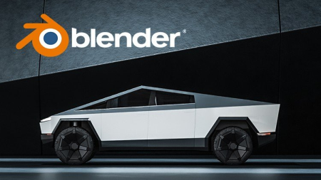 Blender: Tesla Cybertruck Forge