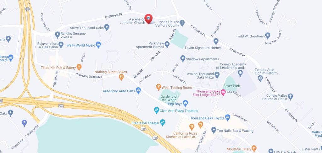 Need to know about the google maps Ventura ca