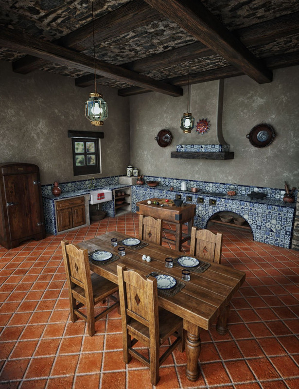 Hacienda Kitchen