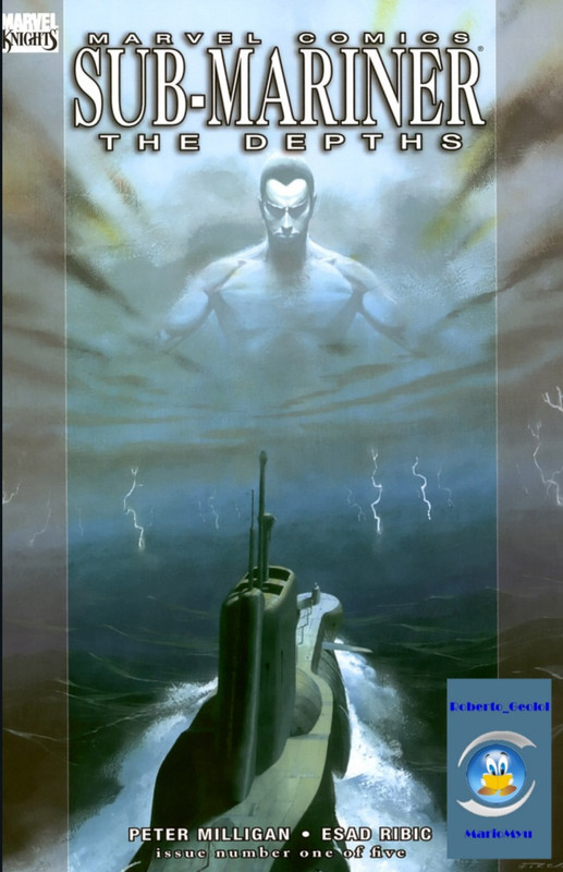 Capa da HQ Namor: Profundezas #01 (2010)