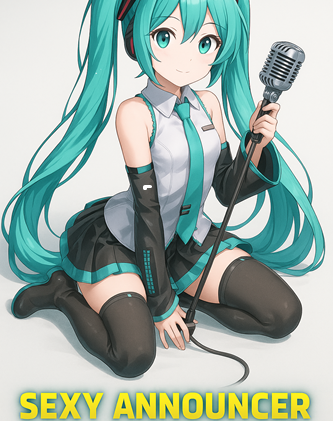 Sexy announcer