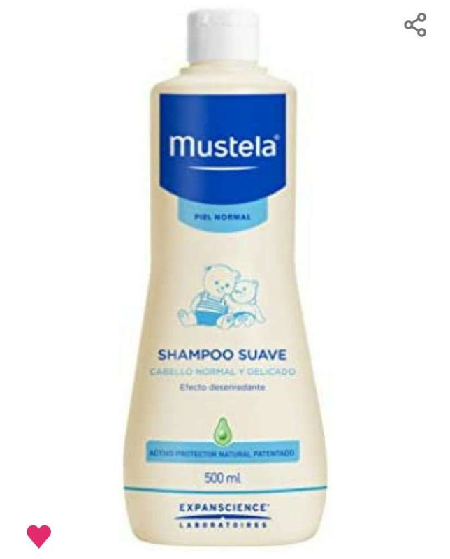 Amazon: Mustela Shampoo Suave , 500 ml | Planea y Ahorra 