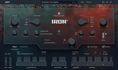 uJAM Virtual Guitarist IRON 2 v2.3.0 U2B macOS