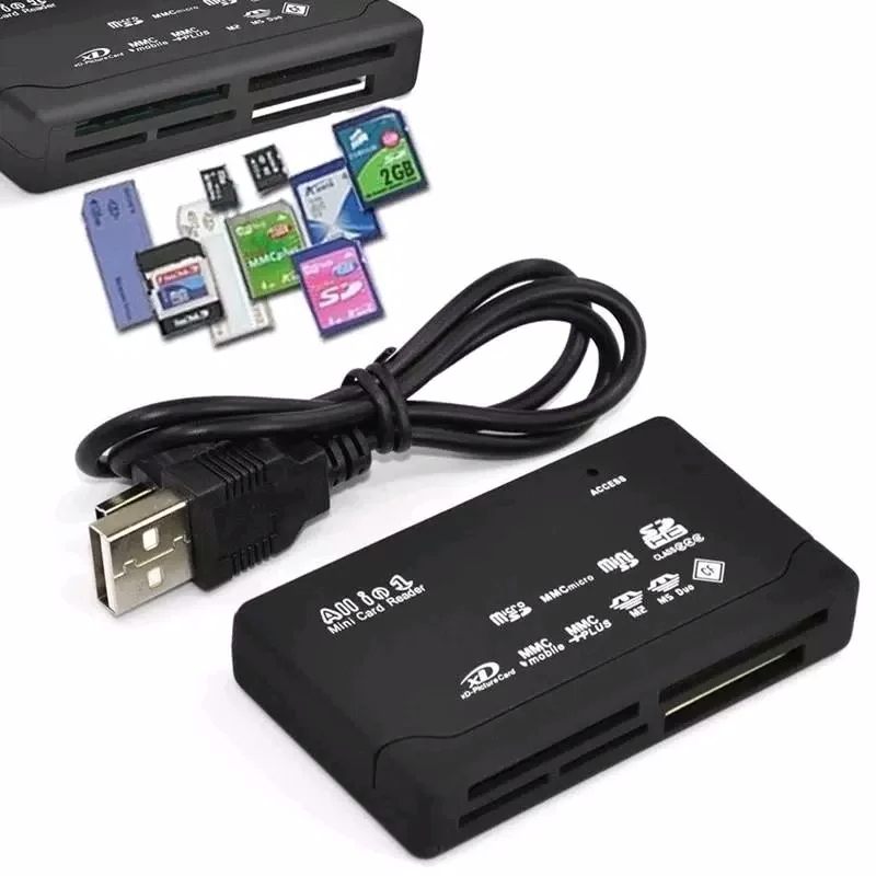 All in One USB Memory Card Reader