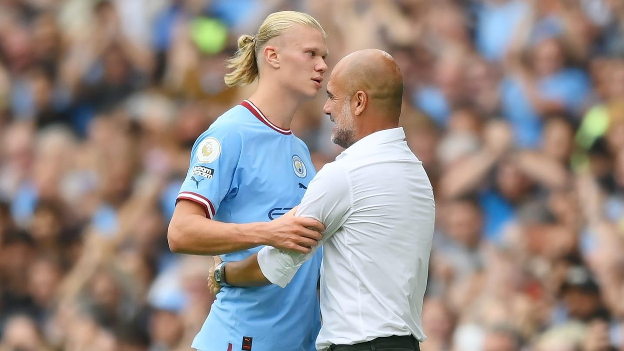 Pep Guardiola asegura que Erling Haaland lo ha decepcionado