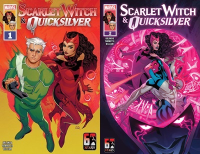 Scarlet Witch & Quicksilver #1-4 (2024) Complete