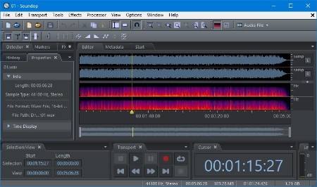 Soundop Audio Editor 1.8.20.3