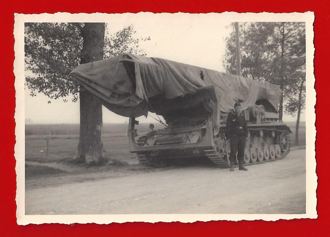 orig. Foto, Brückenlegepanzer, Infanterie - Stur