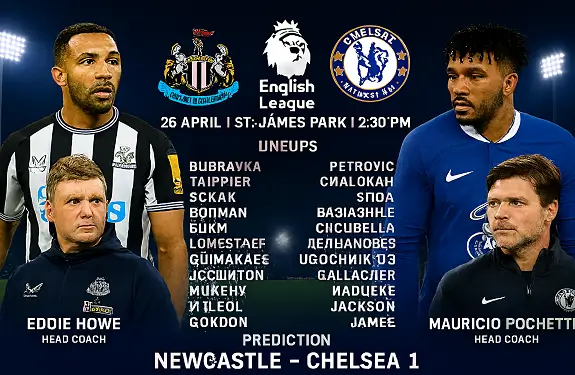 Newcastle United vs Chelsea - Premier League Match at St James Park
