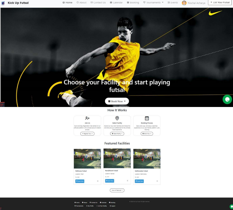 Kick Up Futsal by Nischal Acharya