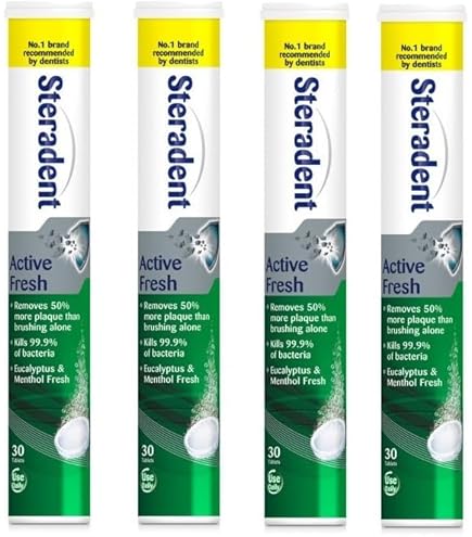 Steradent  Tripple Action Tabs 30`S Extra Strong