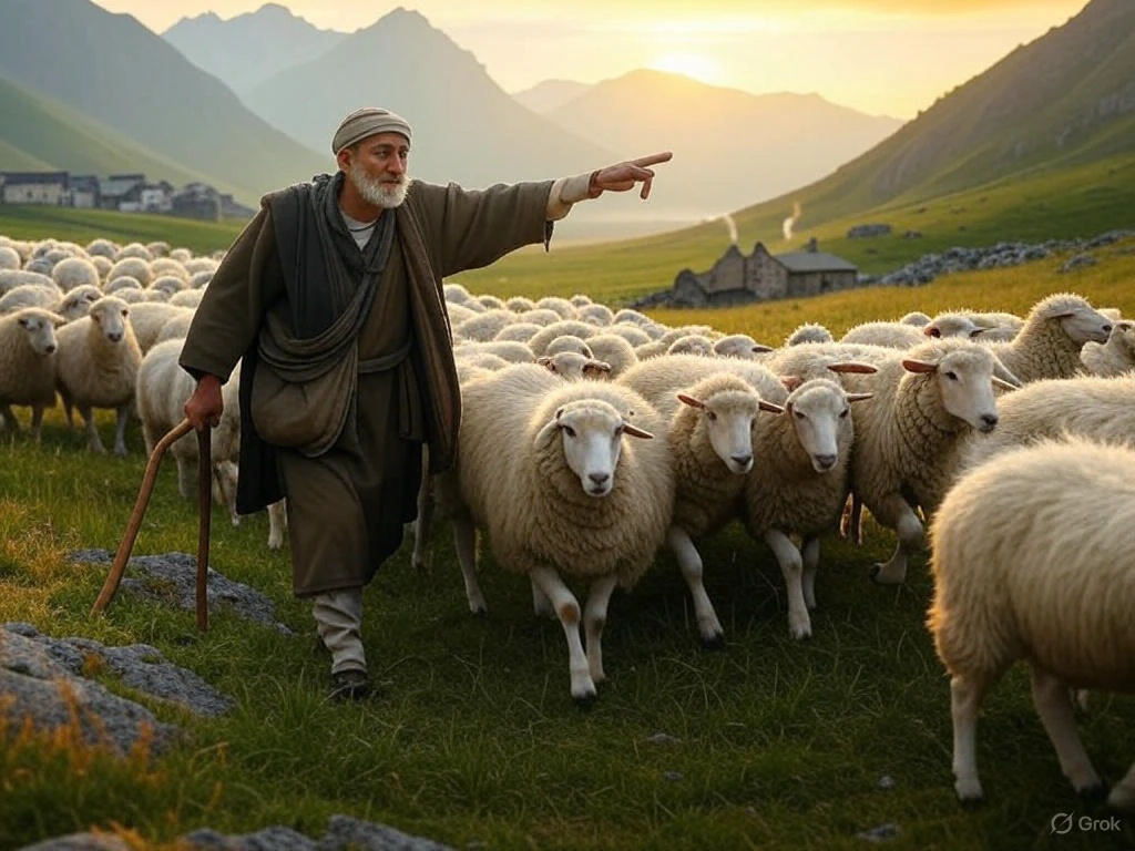 Sheep Need Constant Guidance