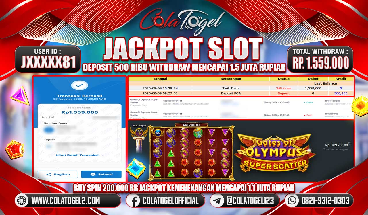 JACKPOT SLOT GACORR!!