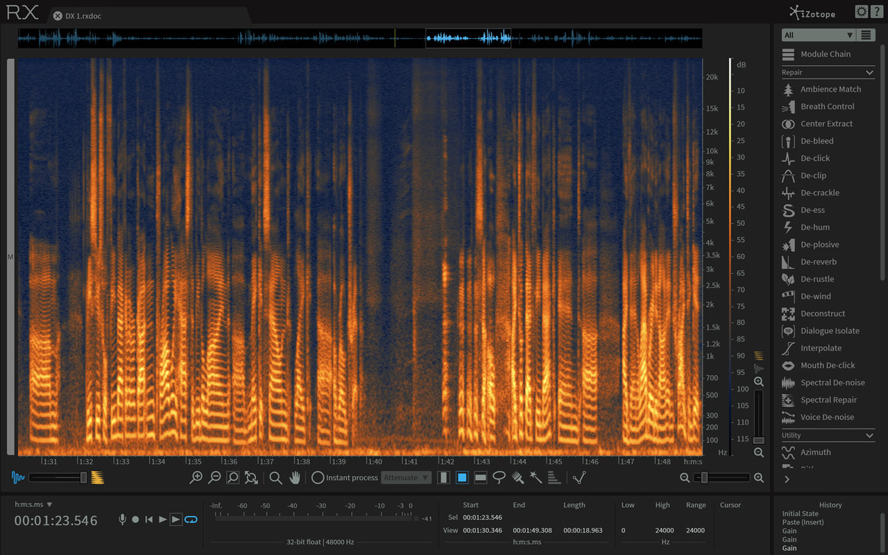 iZotope RX 10 Audio Editor Advanced 10.0 (x64) CPt
