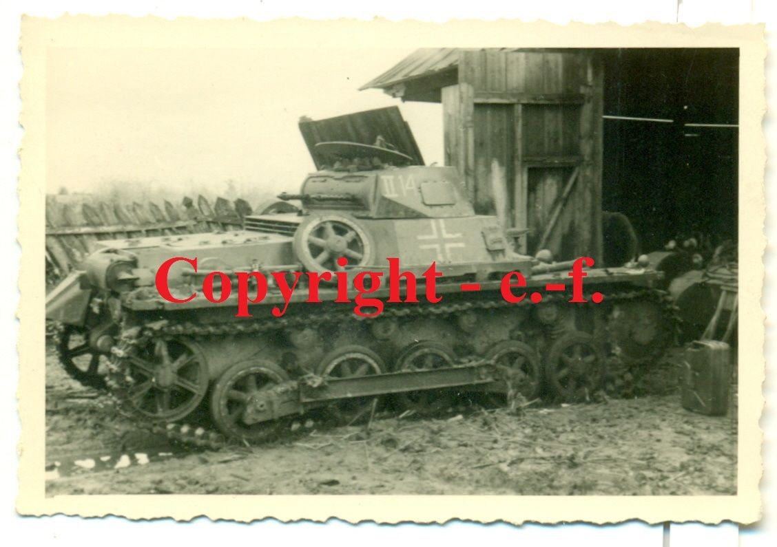 FOTO - 97.JÄGER-DIV.  204.Jäger.Regt. - PANZER - Deutscher Panzer I