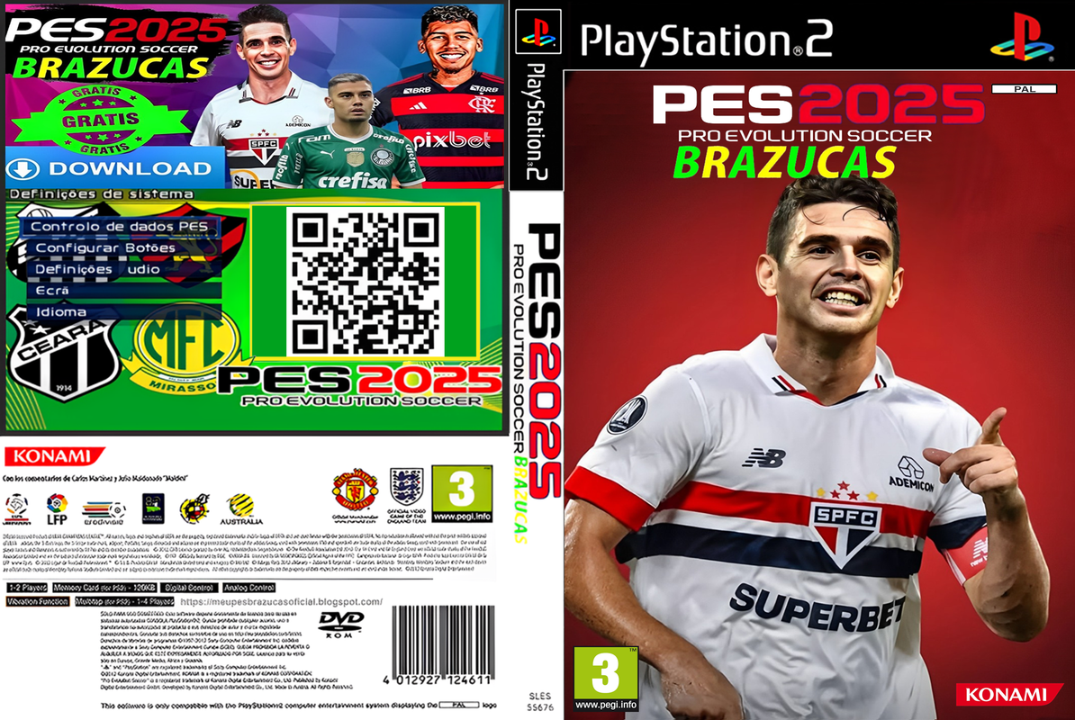 PES 2025 eFootball™ Brazuca v.2 (DEZEMBRO)