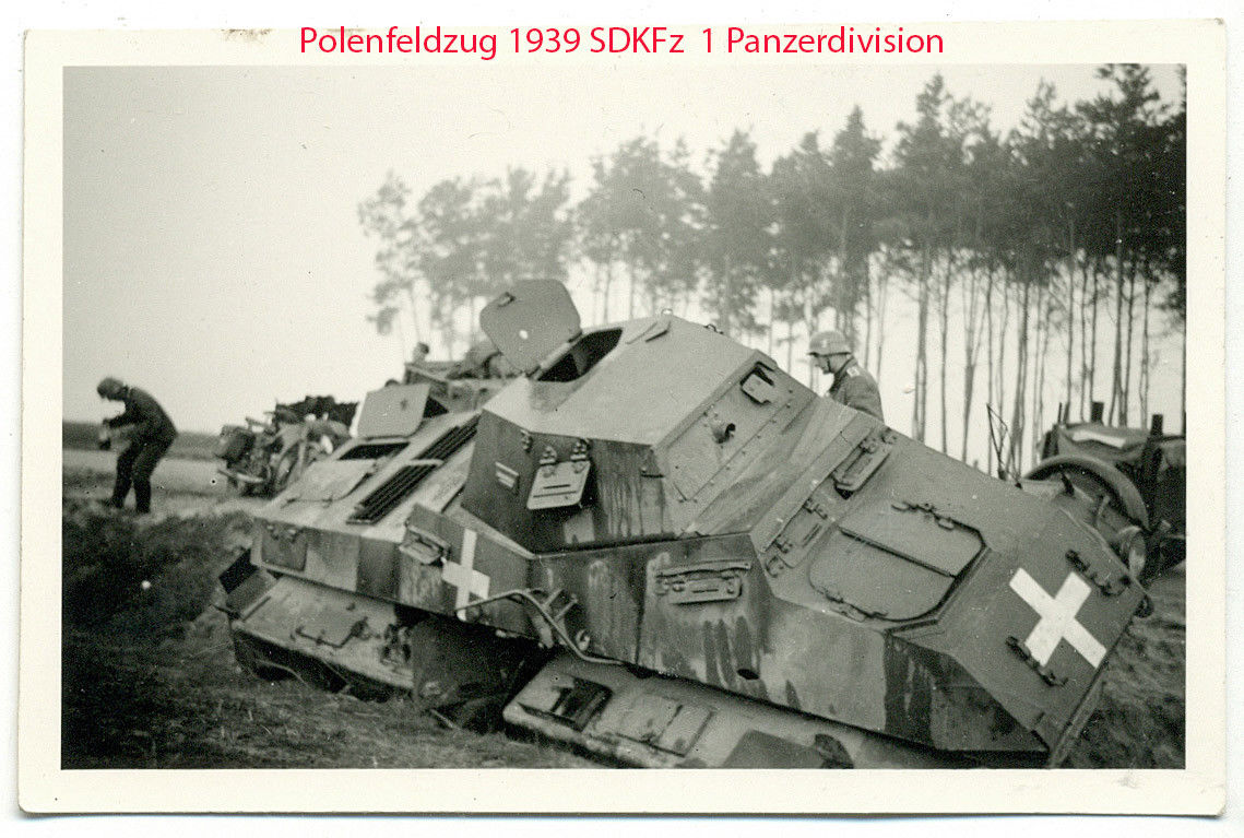 Schützenpanzer 2wk ww2 german armored transporter 1939 Poland
