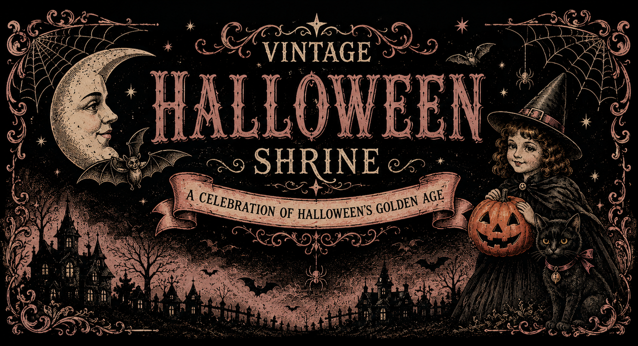 Vintage Halloween Shrine