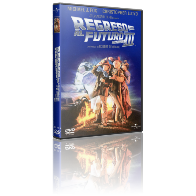 Portada - Regreso al Futuro III [DVD9 Full] [Pal] [Cast/Ing] [Sub:Varios] [C.Ficción] [1990]
