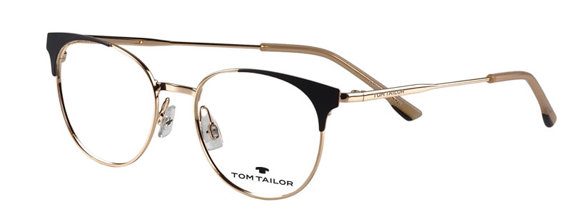 Tom Tailor Eyewear TT 60494 col 483 schwarz matt-rose gold Unisex Fassung  Brille | eBay