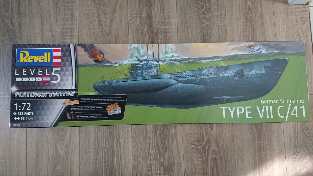 U-boot type VIIC/41 [Revell 1/72°] de klako DSC-0276