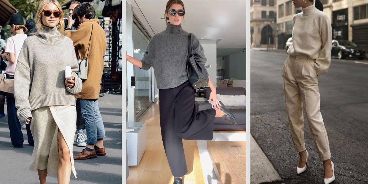 С чем носить кашемировый свитер